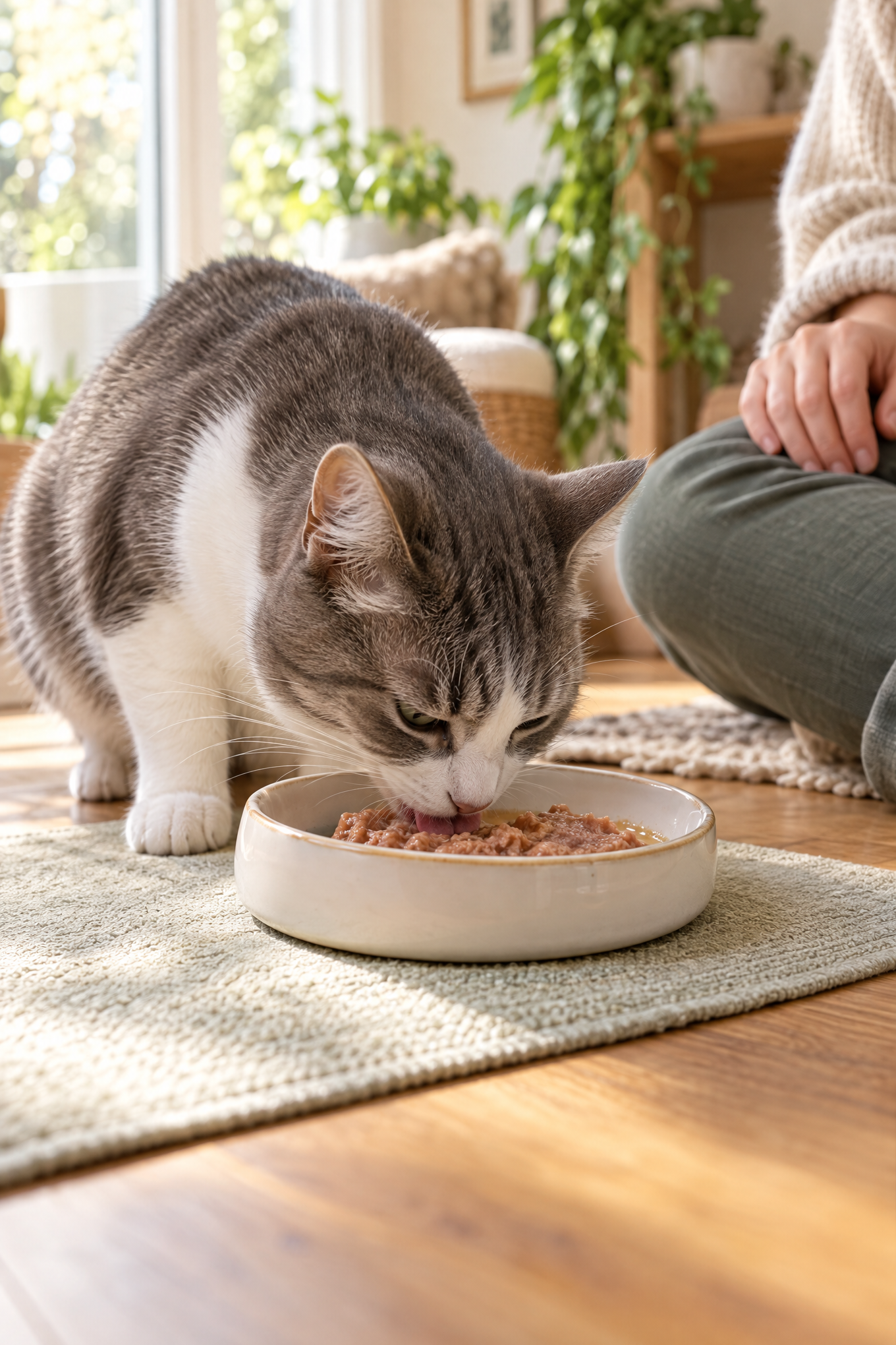 Leonardo Geflügel pur, Nassfutter für Katzen, 6 × 200 g