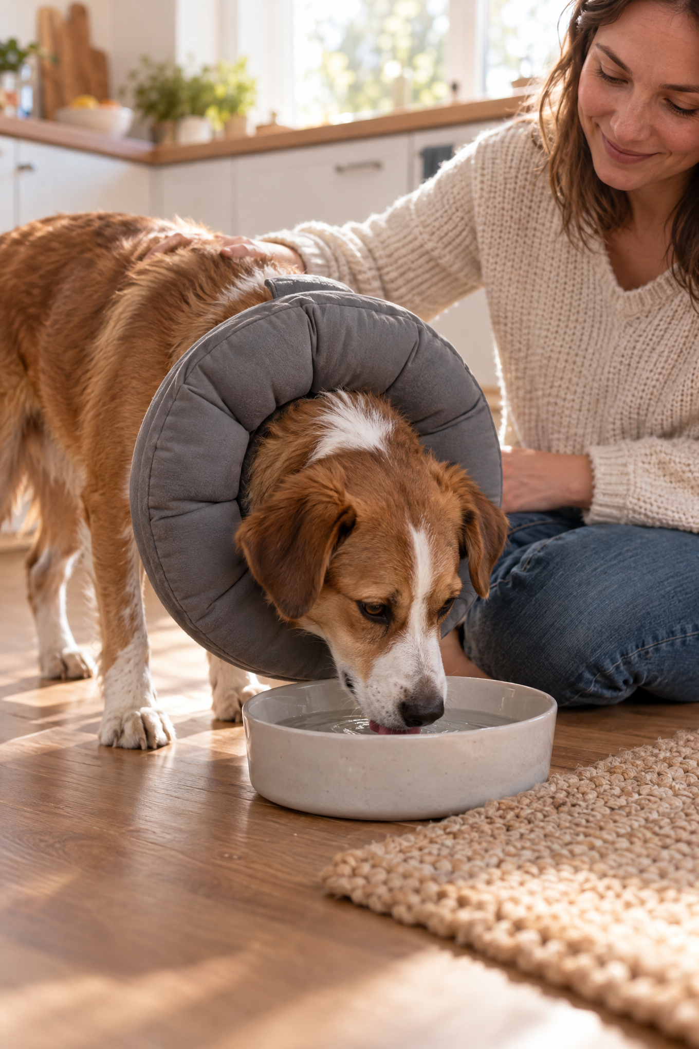 Vetlando Leckschutzkragen für Hunde und Katzen, XS bis XL – Bild 2