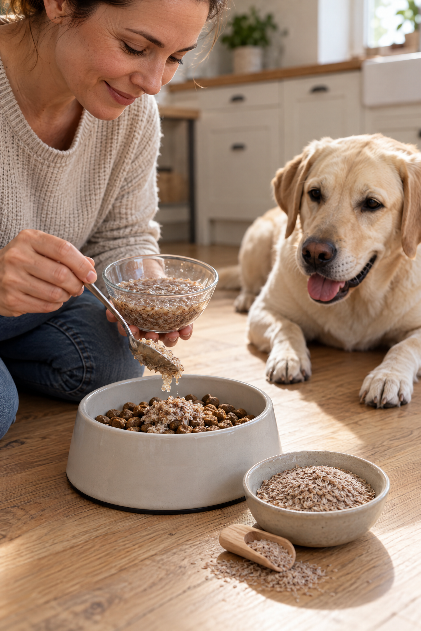 AniForte Indische Flohsamen für Hunde und Katzen, 1 kg