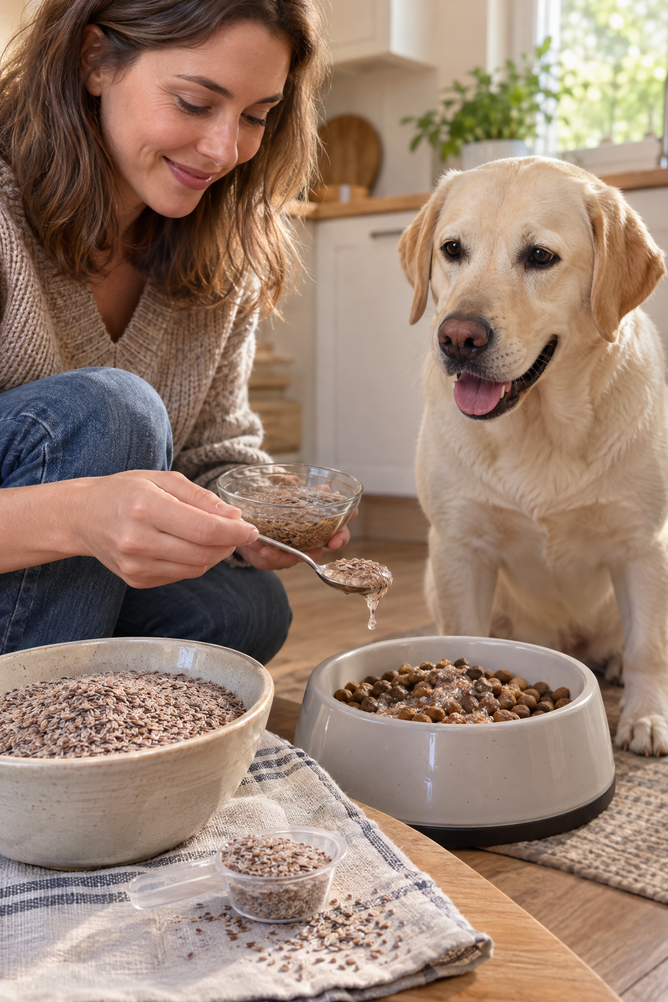 AniForte Indische Flohsamen für Hunde und Katzen, 1 kg – Bild 2