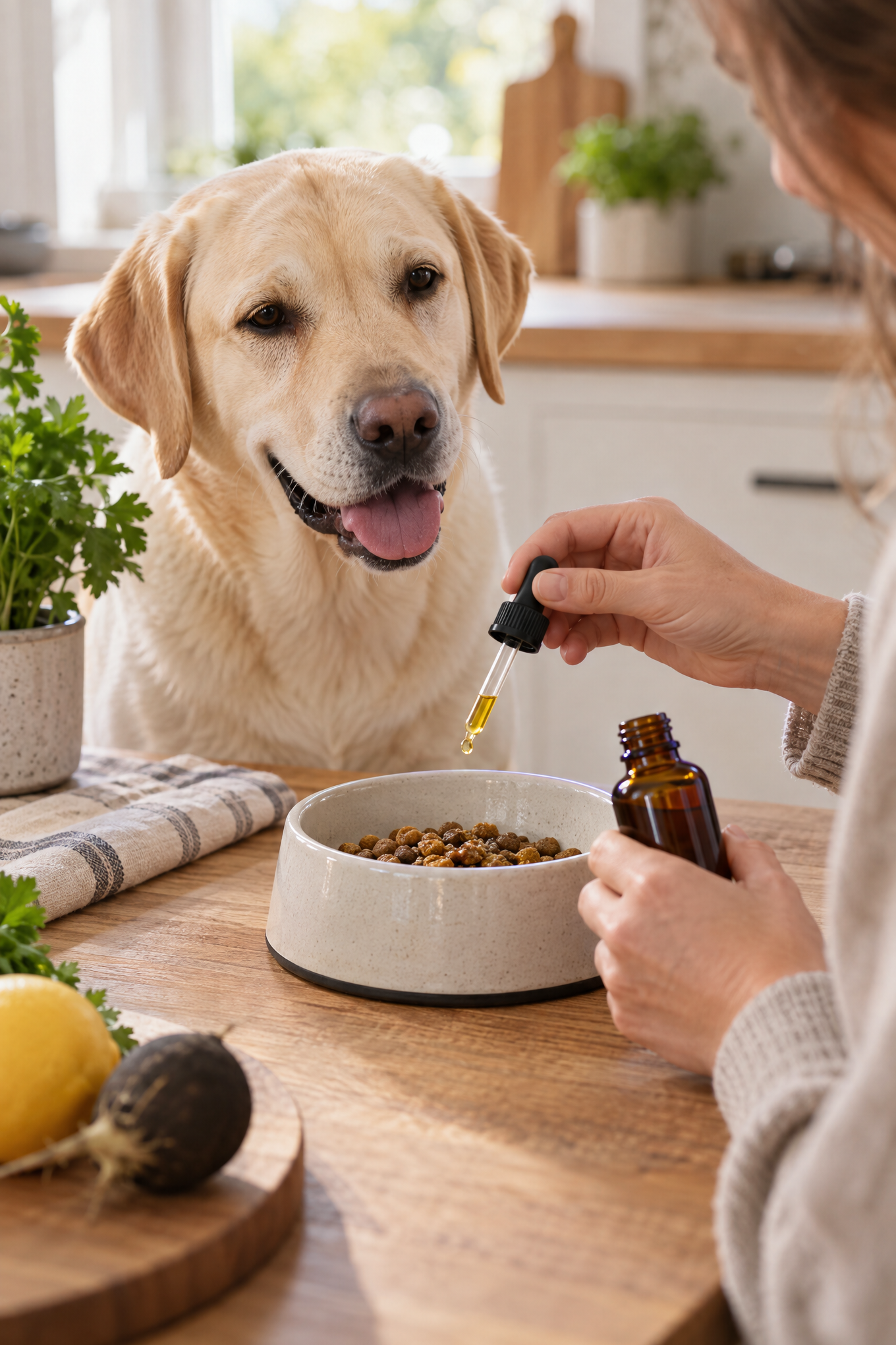 Anibio Leber Vital, pflanzliche Tropfen für Hunde und Katzen, 30 ml – Bild 2