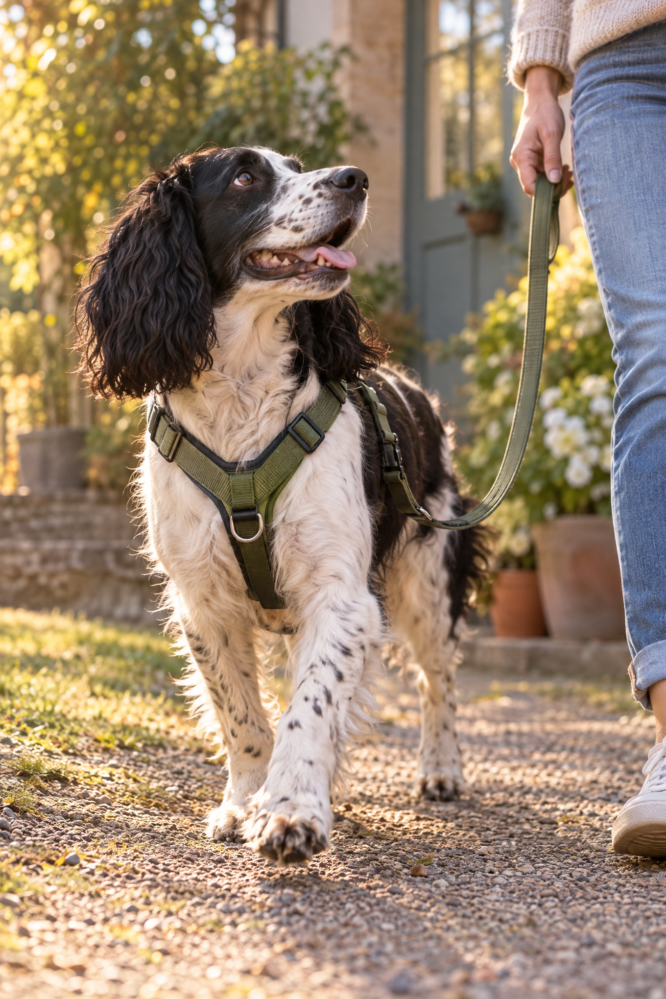 Rudelkönig Hundegeschirr Bella – Y-Geschirr mit Neopren-Polsterung – Bild 2