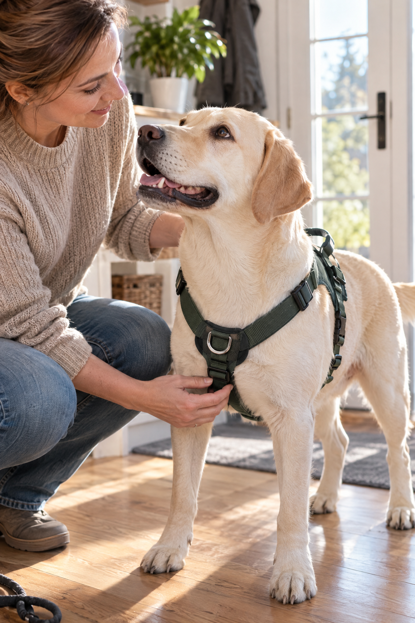 Grossenbacher Dog's FunRun Travel Support, Geschirr mit Brustring