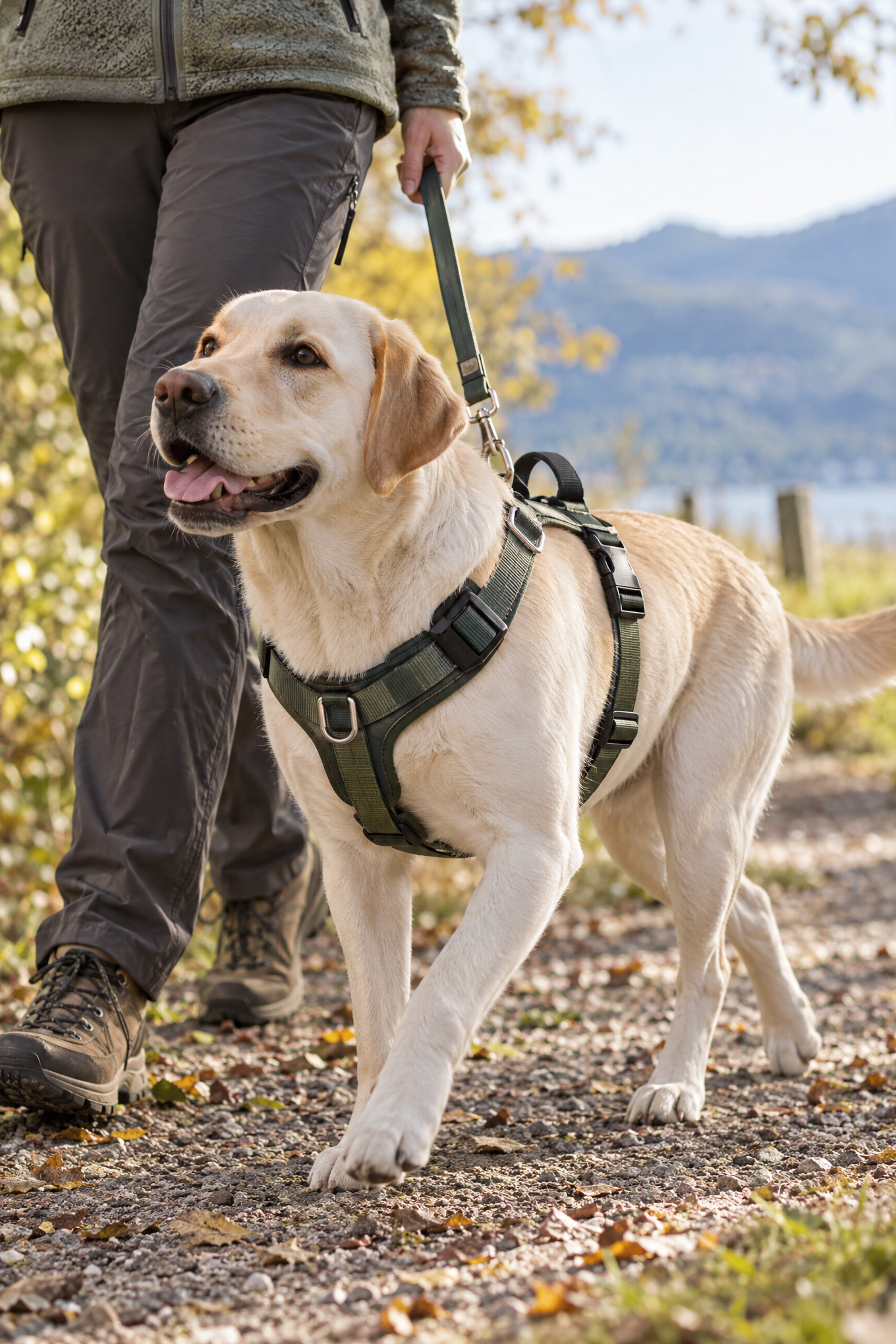 Grossenbacher Dog's FunRun Travel Support, Geschirr mit Brustring – Bild 2