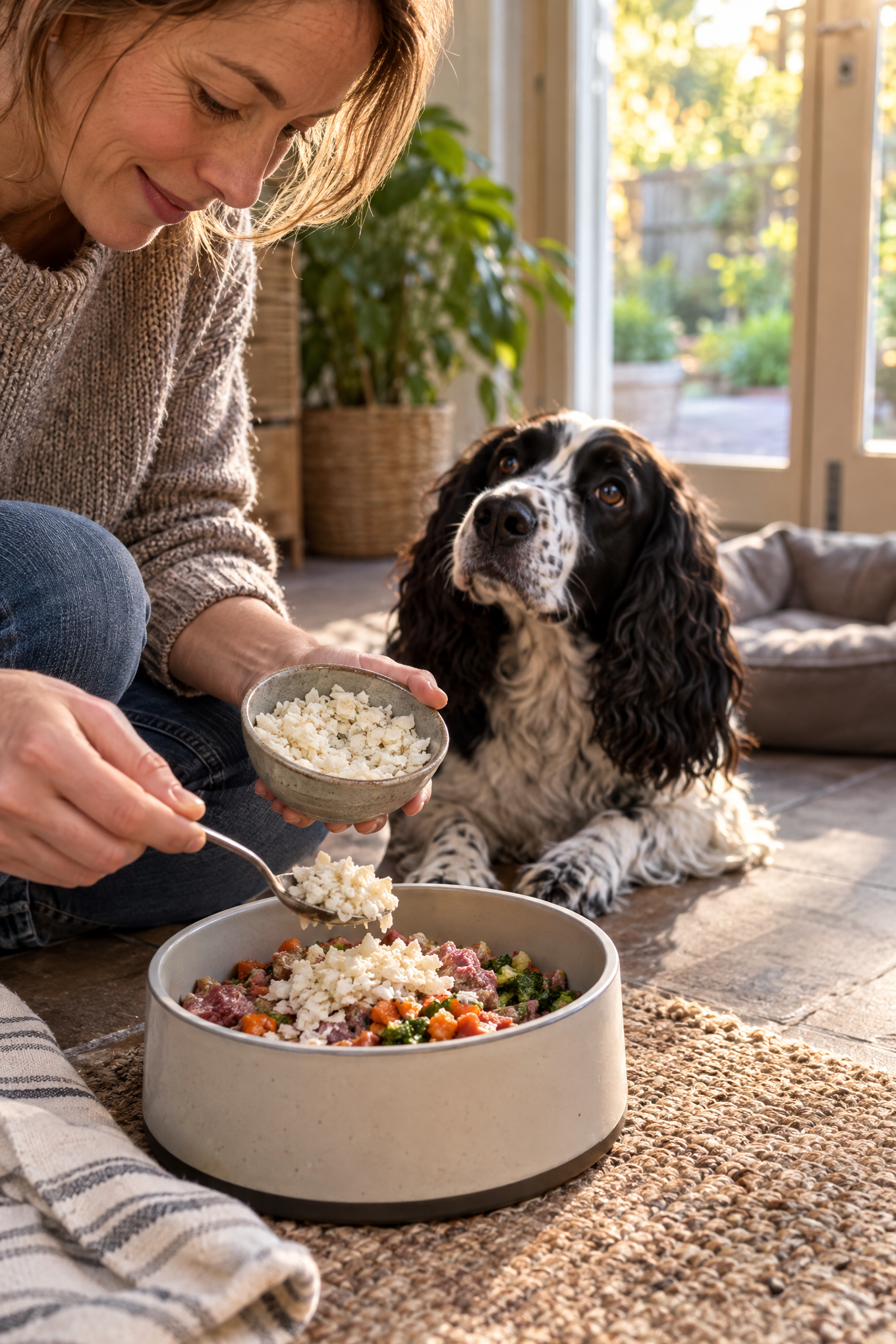 Vollmer's BarfMix ReiFlo, vorgegarte Reisflocken für Hunde, 800 g