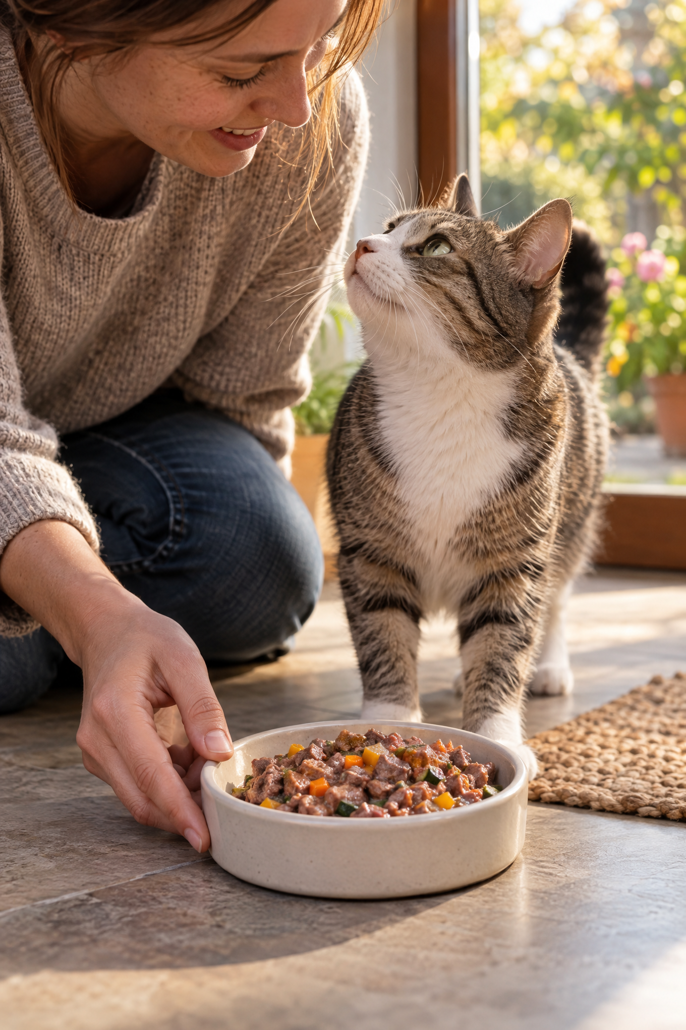 FELIA Rind, Nassfutter für Katzen, Karton 10 × 190 g
