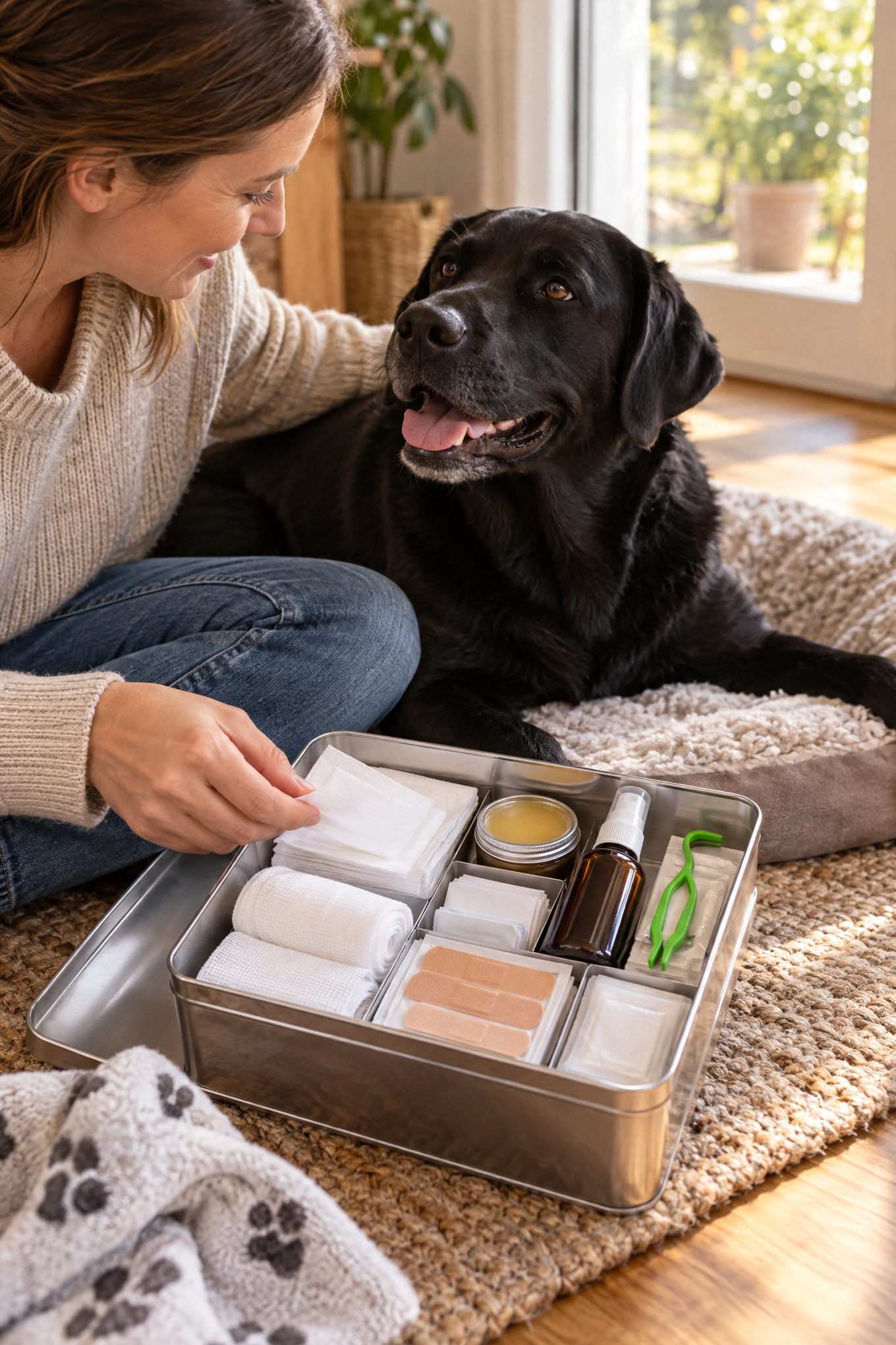 Lila Loves It First Aid Box – Erste-Hilfe-Set für Hunde