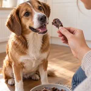Naturavetal Canis Plus Hähnchenmägen, luftgetrocknet, 250 g, Anwendungsbild